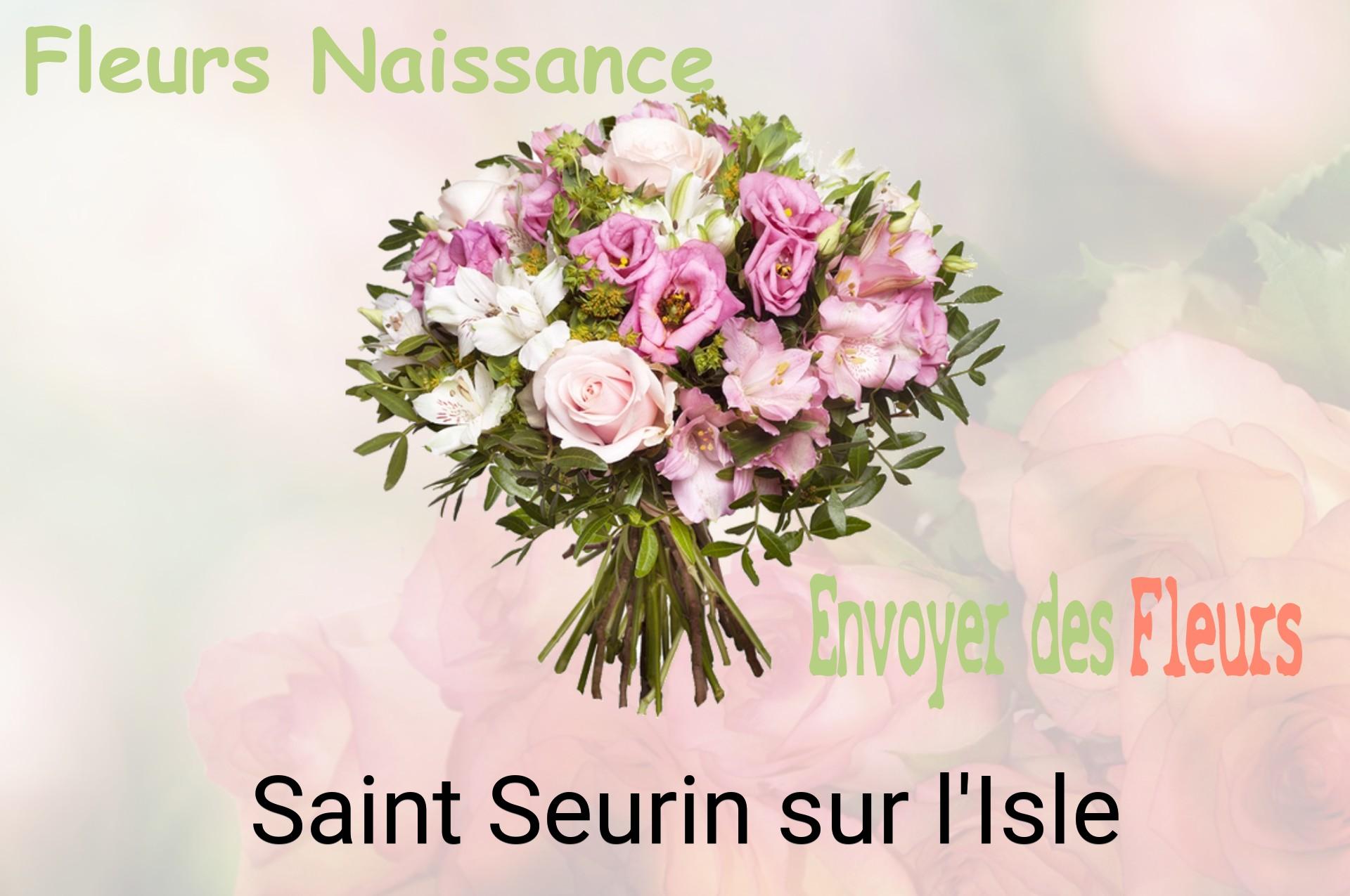Bouquet de fleurs de naissance livré à Saint-Seurin-sur-l'Isle